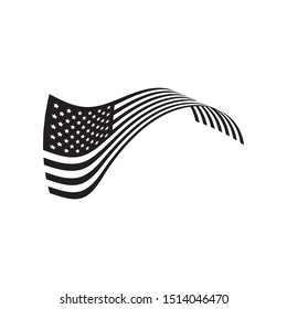United states of america flag design template