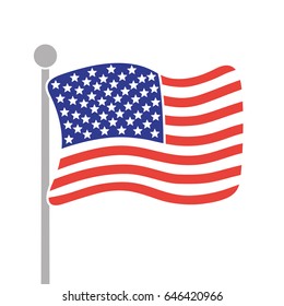 United States of America flag icon.