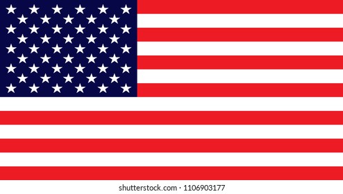 United States of America FLAG. illustration of  American Flag for Independence Day. USA flag vector illustration eps10. USA flag background.