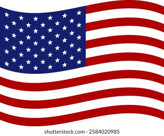 United States of America flag illustrator country flags symbol nation
waving icon