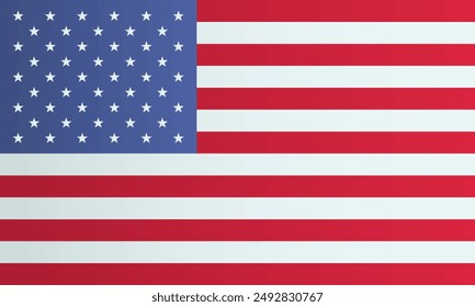 United States of America flag. National flag of USA