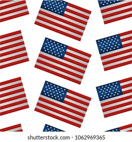 united states of america flag pattern background