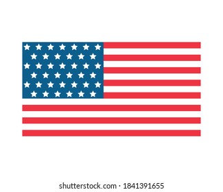 united states of america flag vector illustration design