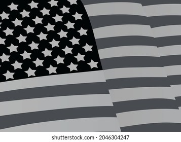 United  States of America flag. vector