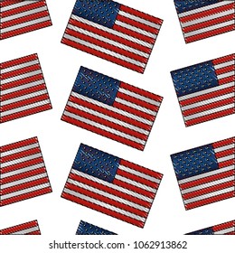 united states of america flags background