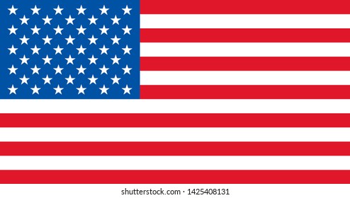 The United States of America Flag.vector EPS.10