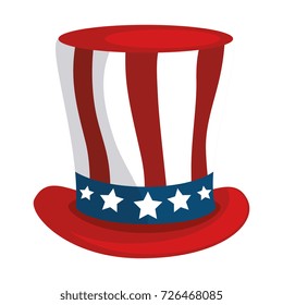 United States America Hat Stock Vector (Royalty Free) 726468085 ...