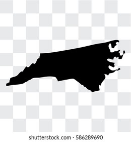 A United States of America Illustration of the State of North Carolina