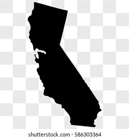 A United States of America Illustration of the State of California