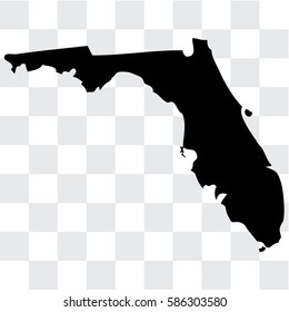 A United States of America Illustration of the State of Florida