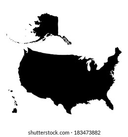 United States of America Map 