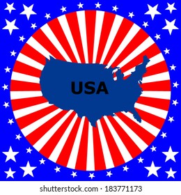 United States of America Map 