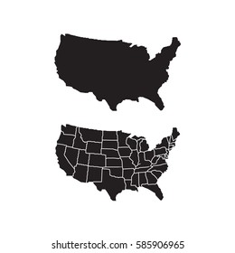United States of America Map 