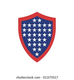 United States of America, USA flag styled template, pattern, banner.
