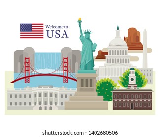 United States of America, USA, Landmarks, Famous Place, Travel and Tourist Attraction