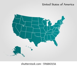 United States of America vector