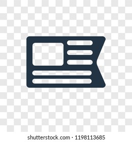 United states of america vector icon isolated on transparent background, United states of america transparency logo concept