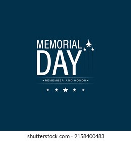 United States of America, vector illustration for memorial day