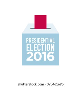 Gráfico vectorial de urnas de los Estados Unidos
