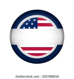 United States campaign button