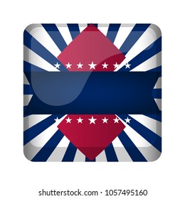 United States campaign button