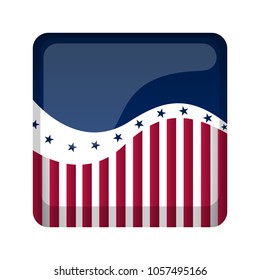 United States campaign button