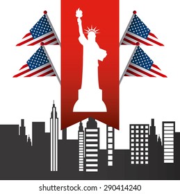 united states celebration design, vector illustration eps10 graphic 