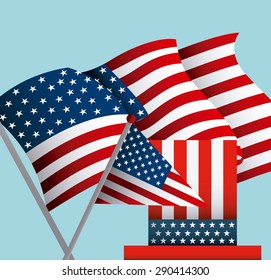 united states celebration design, vector illustration eps10 graphic 