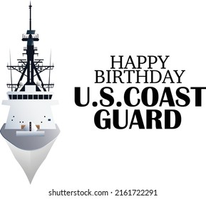 United States Coast Guard birthday. August 4