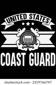 United States Coast Guard eps cut file for cutting machine