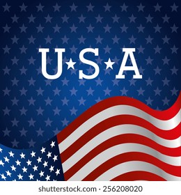 United States conceptual design, vector illustration.