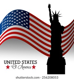 United States conceptual design, vector illustration.