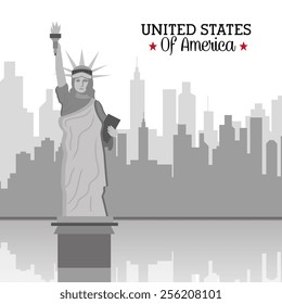 United States conceptual design, vector illustration.