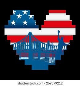 united states design, vector illustration eps10 graphic 