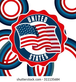 united states design, vector illustration eps10 graphic 