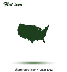 United States detailed map.