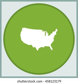 United States detailed map.