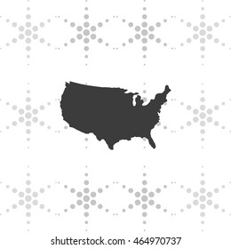 United States detailed map.