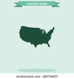 United States detailed map.