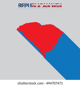 The United States Election Illustration for South Carolina
