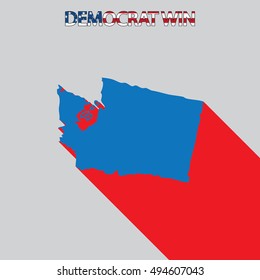 The United States Election Illustration for Washington