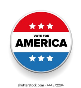 United States Election Vote Button or badge