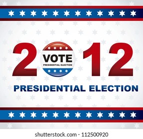 United States Election Vote, Presidential Election. Vector Illustration