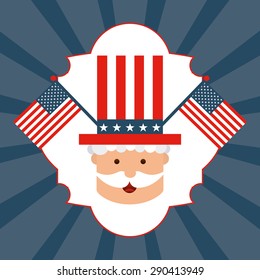 united states emblem design, vector illustration eps10 graphic 