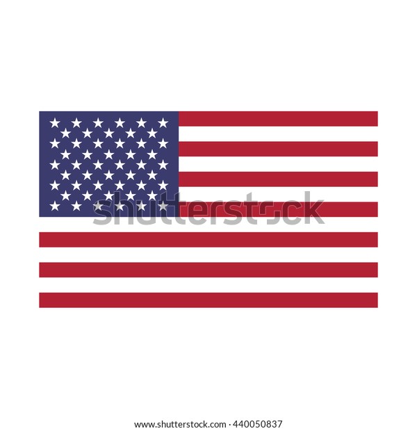 米国国旗 米国の国旗のベクターイラスト のベクター画像素材 ロイヤリティフリー