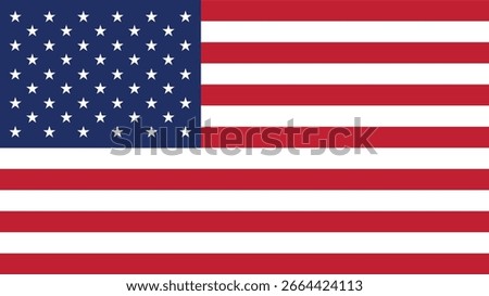 United States Flag. High-resolution image of the American flag.