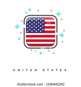 United States Flag Icon