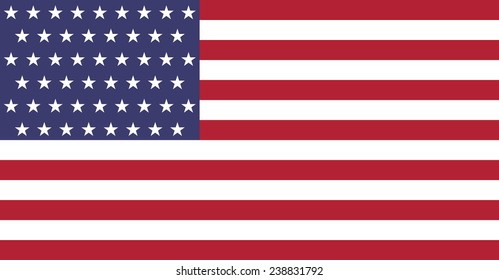 United States flag. Original and high quality