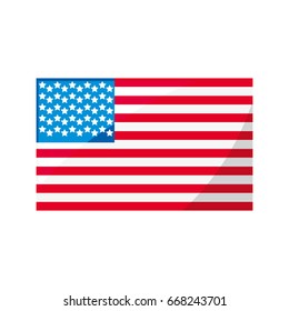United states flag symbol