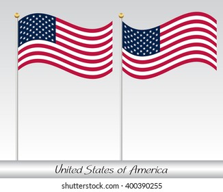 United States flag. USA flag. American symbol.
